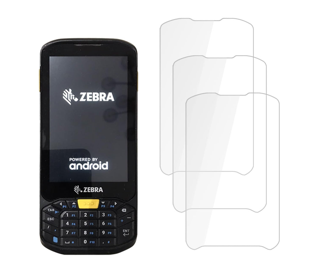 Displayschutzfolie für Zebra TC20 TC200J TC25 Scanner, Gehärtetes Glas, Hohe Auflösung, Anti-Fingera
