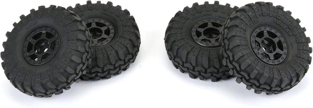 Pro-line Racing 1/24 Super Swamper F/R 1.0 Reifen MTD 7 mm Schwarz 4 PRO1021410, Small