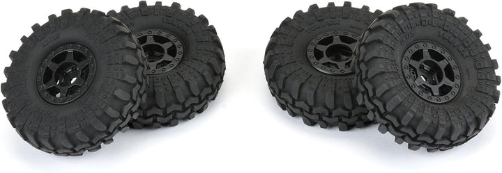 Pro-line Racing 1/24 Super Swamper F/R 1.0 Reifen MTD 7 mm Schwarz 4 PRO1021410, Small