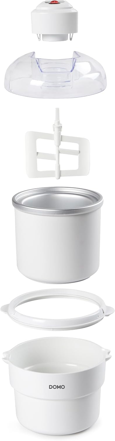 Domo DO2309I Eismaschine, Weiss