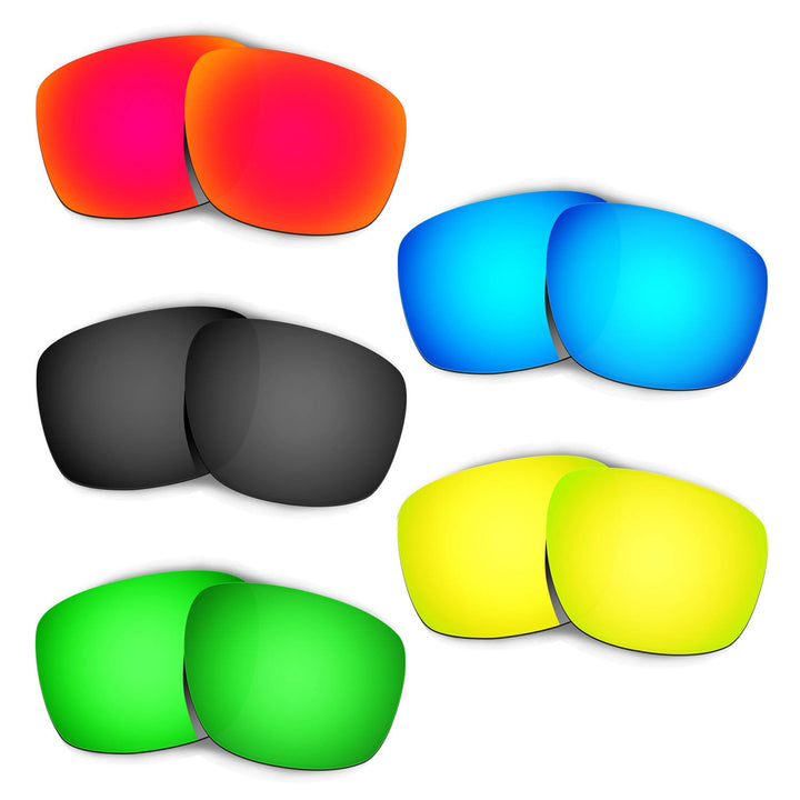 HKUCO Plus Replacement Lenses For Oakley Sliver - 5 pair Combo Pack