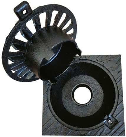 SP Hofablauf 200mm-400mm PKW Siphon Guss Bodenablauf Kellerablauf Regenablauf KG Rohr (Guss 250mm x