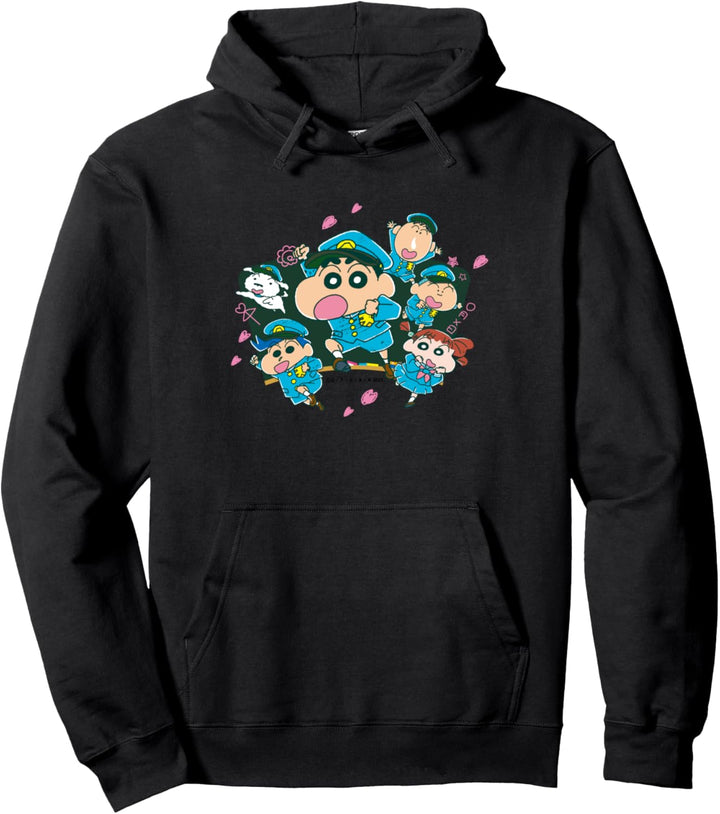 【Movies】Hana no Tenkas Gakuen Kasukabe boeitai Pullover Hoodie