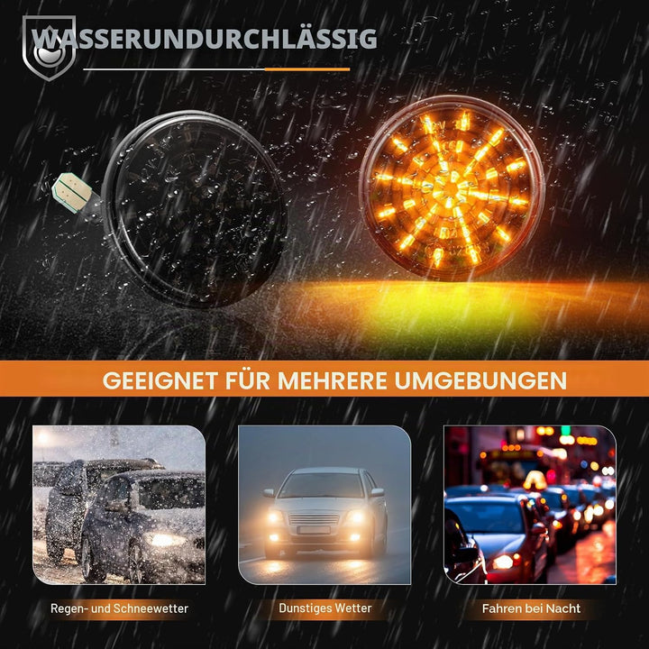 POPMOTORZ 2 Stücke Blinker Seitenblinker für Mazda MX-5 1989-2015 mit Canbus Fehlerfrei, für Mazda M