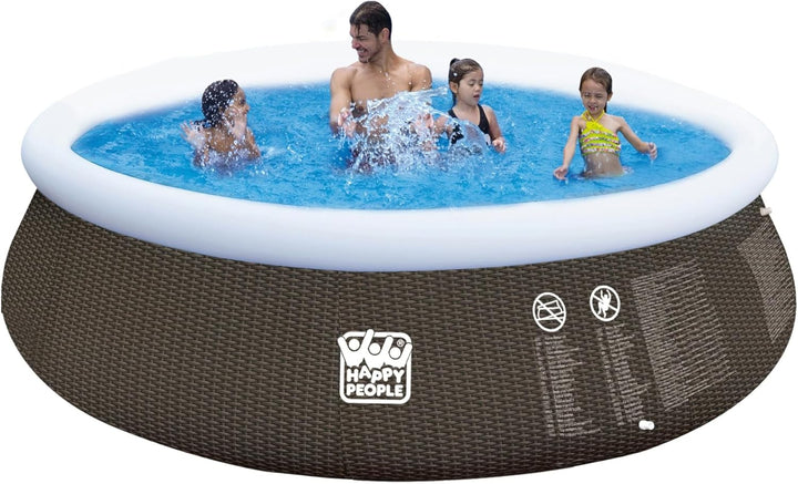 Happy People Quick Up Pool Set, ca. 396x84 cm,