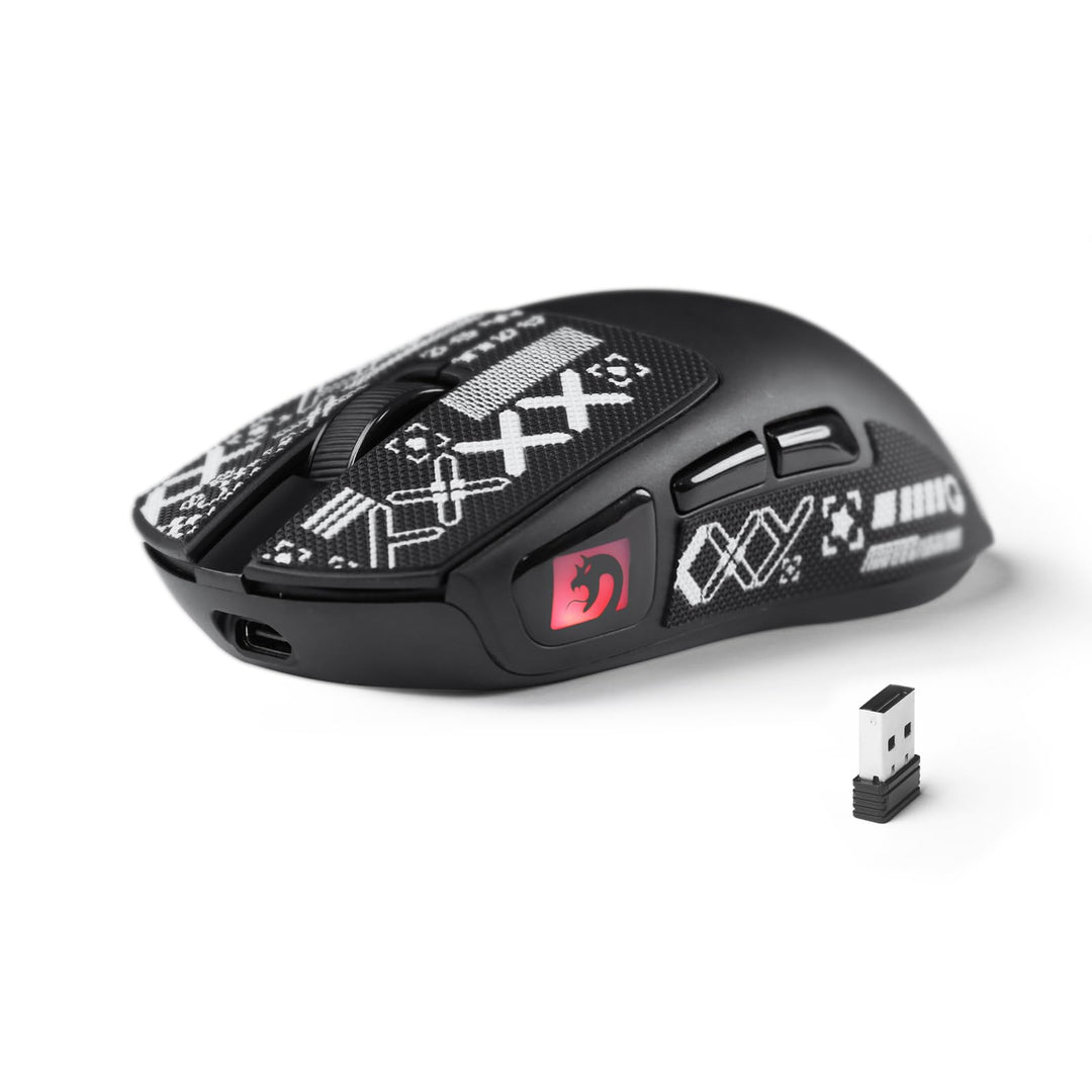 MAMBASNAKE M4 Ultra-Leichte Kabellose Gaming-Maus, 53g, PAW3311 Sensor, 24000 DPI, Tri-Mode Bluetoot