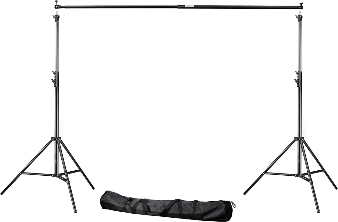 Bresser F002003 BR-D24 Hintergrund System 240 x 300 cm schwarz