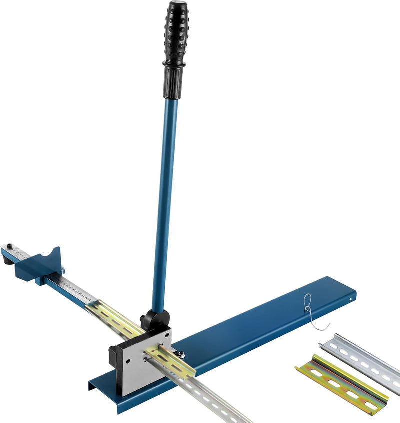 MXBAOHENG DIN-Schienenschneider din rail cutter Doppelloch-Schienen-Schneidemaschine mit Lineal zum