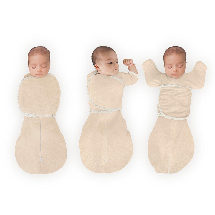 SwaddleDesigns Unisex Baby Omni 6-Wege Omni (1er Pack) Small (2.7-6.4 kg) Meliertes Haferflocken, Sm