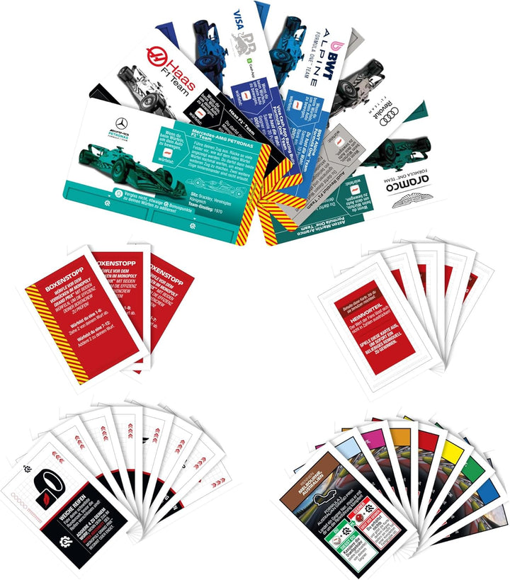 Monopoly F1 Edition Brettspiel | offiziell Lizenziertes Formula 1 Spiel | Familienspiel für Kinder,