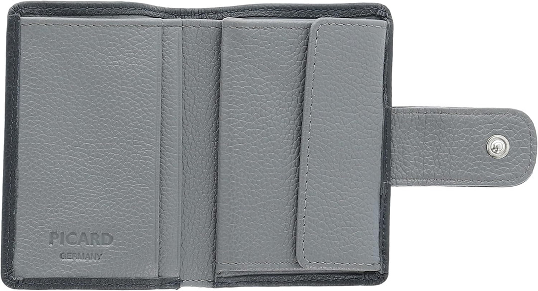 Picard Valencia 1 Geldbörse aus Rindsleder in der Farbe Ozean-Komb, 7x10x1,5 cm, 79344H707W