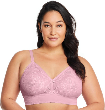 Glamorise Damen BH mit voller Abdeckung 85F Mauve, 85F Mauve