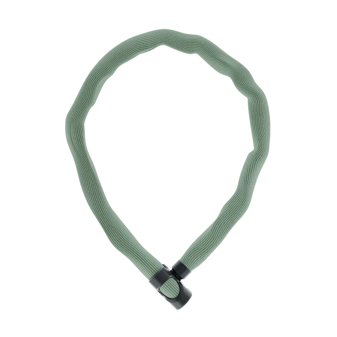 ABUS Kettenschloss IVERA Chain 7210 – Fahrradschloss mit hochflexibler IvyTex-Kunstfaserummantelung