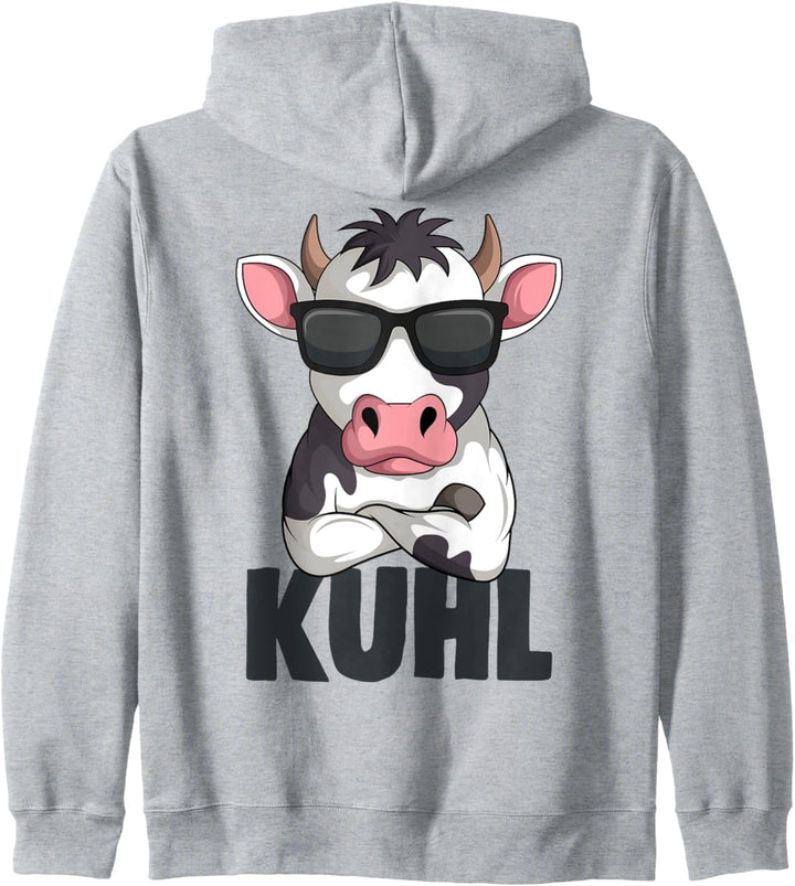 Kuh Kuhl Landwirt Kühe Bauer Kinder Jungen Mädchen Kapuzenjacke