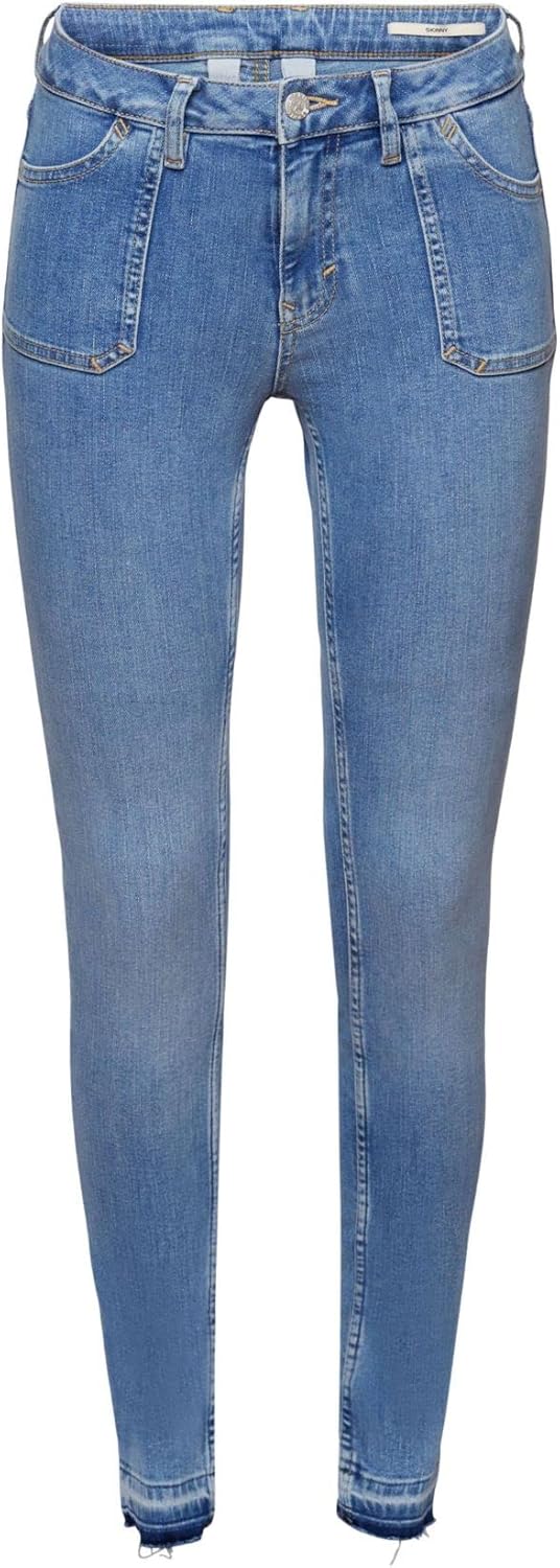 ESPRIT Damen 033ee1b309 Jeans 25W / 34L 903/Blue Light Wash, 25W / 34L 903/Blue Light Wash