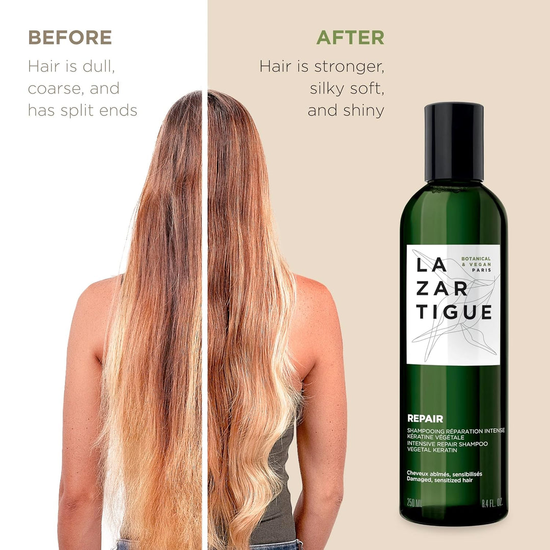 Lazartigue Repair Shampoo Riparatore Intenso, 250ml