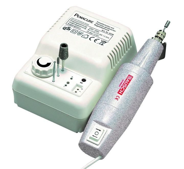 Peter Bausch 0360K Elektrisches Maniküre-/Pediküregerät für Profis, Rechts-/Linkslauffunktion, stufe
