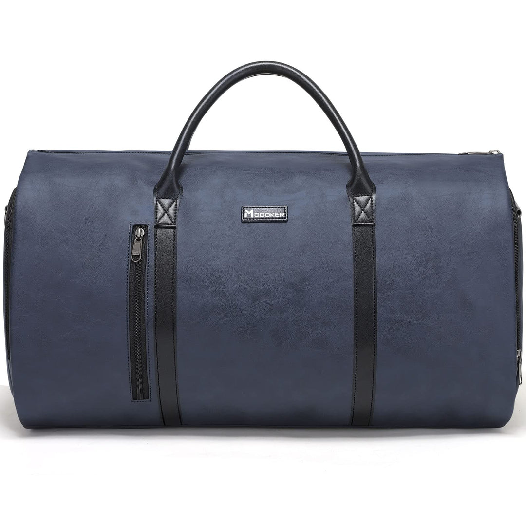 Modoker Wandelbarer Kleidersack aus Leder, Handgepäck für Reisen, Kleidersack, Geschenke für Männer,