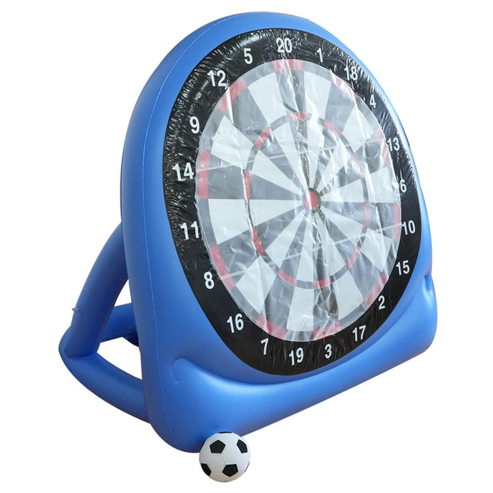 Aufblasbares Soccer Darts Giant – Fussball-Dartbrett mit klebrigen Bällen, tragbares Outdoor-Hofspie