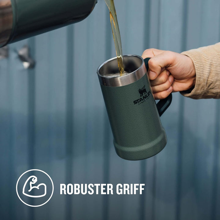 Stanley Adventure Vacuum Stein 709 ml - Thermotasse Hält Bier für 7 Stunden Kalt - Thermobecher mit