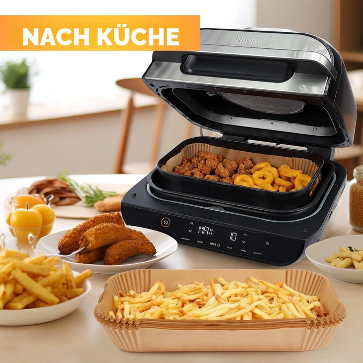 BYKITCHEN Airfryer Backpapier for Ninja Foodi MAX Grill und Heissluftfritteuse [AG551EU][AG551EUCP],