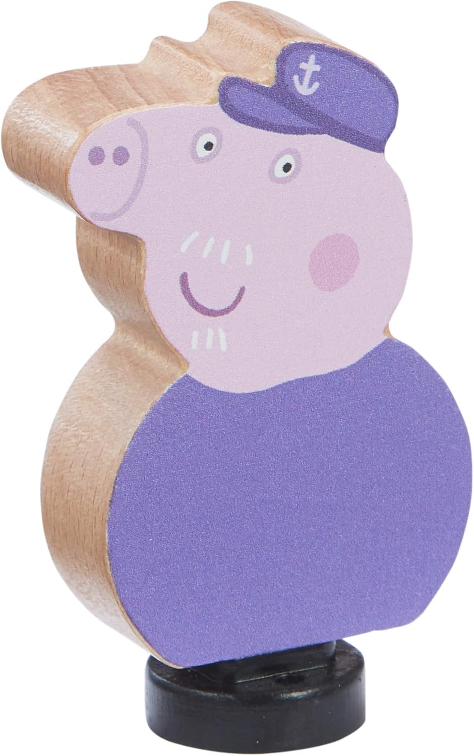 Peppa Pig CO07210 Tren de Madera Abuelo Holzzug Opa Pig, Mehrfarbig
