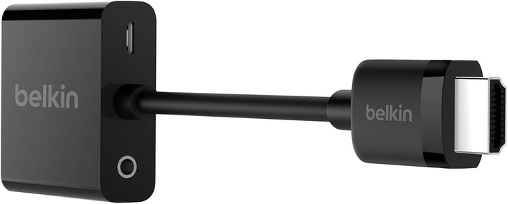 Belkin HDMI-/VGA-Adapter mit Micro-USB zur Stromver., schwarz HDMI to VGA, HDMI to VGA
