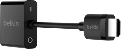 Belkin HDMI-/VGA-Adapter mit Micro-USB zur Stromver., schwarz HDMI to VGA, HDMI to VGA