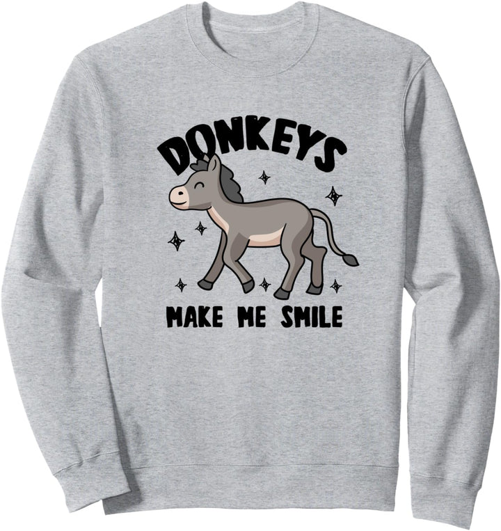 Bauernhof Tier Esel Niedlich Maultier Natur Sweatshirt