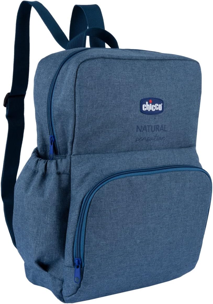 CHICCO NATURAL SENSATION - WICKELRUCKSACK ENTHÄLT 1 BABY SCHAMPOO & KÖRPERBAD – OHNE TRÄNEN 200 ML,