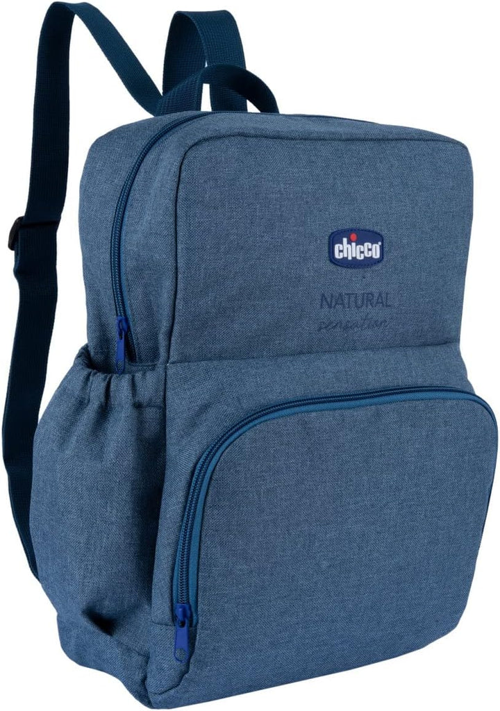 CHICCO NATURAL SENSATION - WICKELRUCKSACK ENTHÄLT 1 BABY SCHAMPOO & KÖRPERBAD – OHNE TRÄNEN 200 ML,