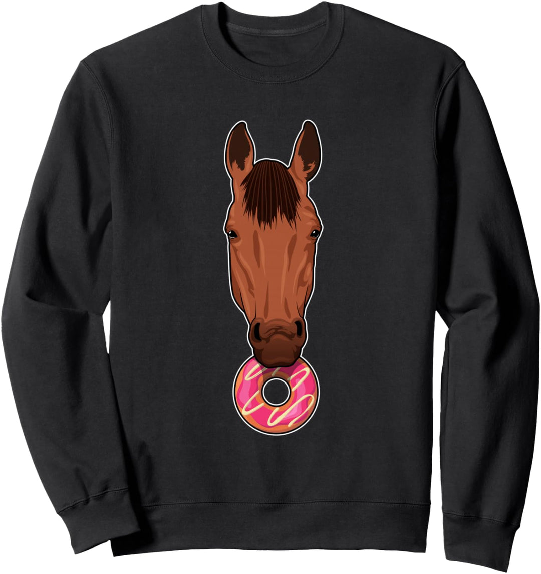 Pferd Donut Sweatshirt
