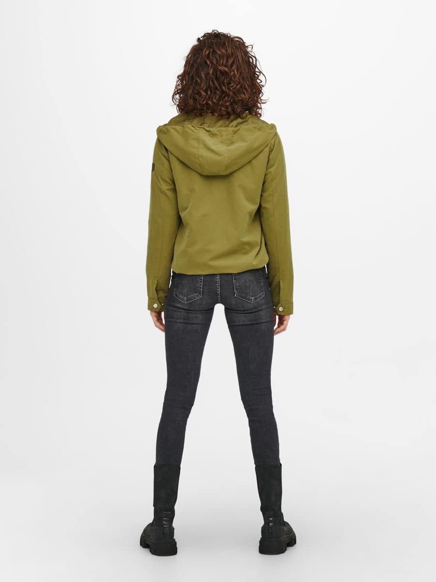 ONLY Damen Onlskylar Parka Jacket Cc OTW Jacke XS Olive Drab, XS Olive Drab