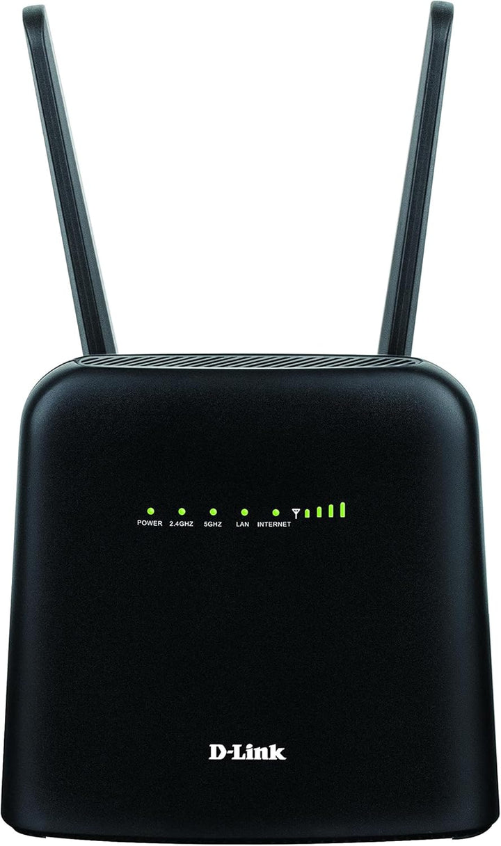 D-Link DWR-960 LTE Cat7 Wi-Fi AC1200 Router (Mobile Wi-Fi Router, 4G/3G, Multi WAN, Gigabit Ports, o
