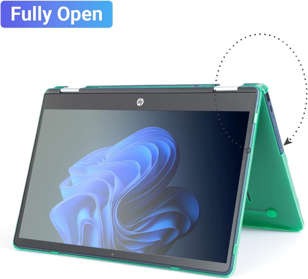 mCover Hartschalen-Schutzhülle, nur kompatibel mit 2021 ~ 2023 14 Zoll HP Chromebook x360 14C-CC000