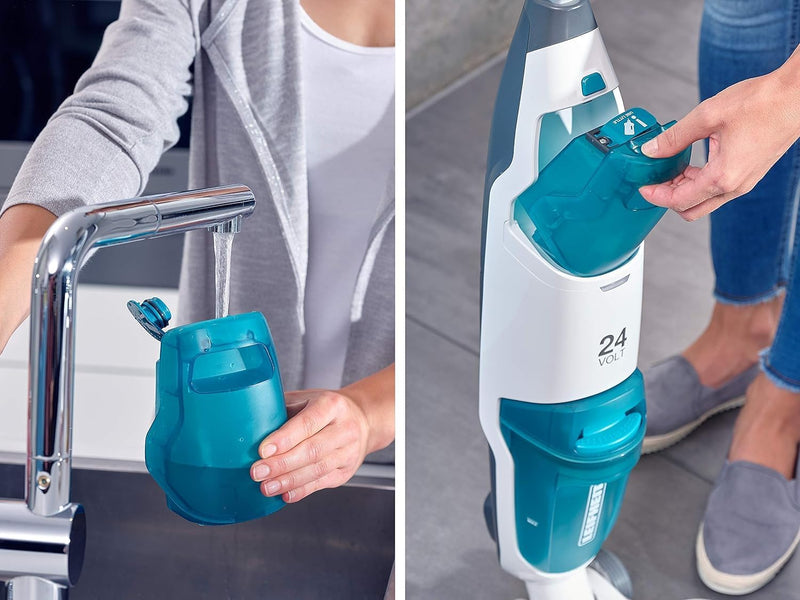 Leifheit Set Saugwischer Regulus Aqua PowerVac inkl. Zubehör, saugen und wischen, leichter Nasssauge