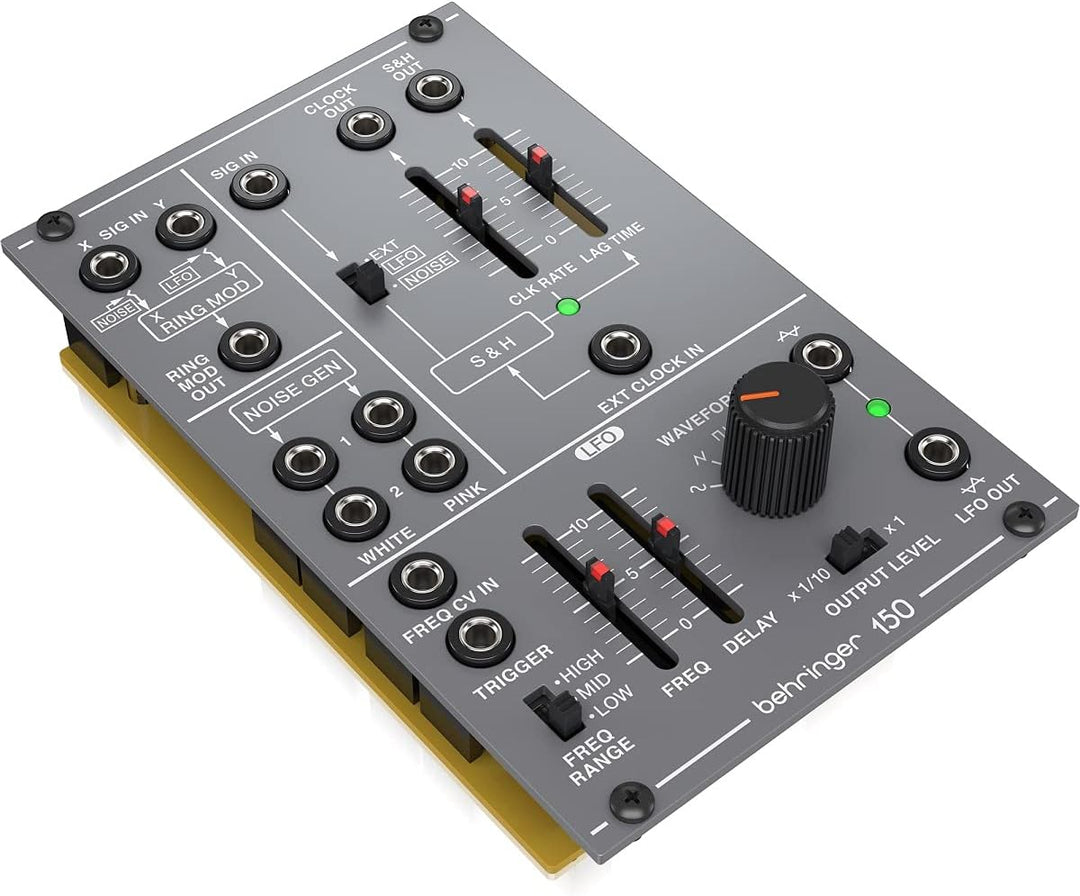 Behringer 150 RING MOD/NOISE/S&H/LFO Legendärer analoger Ringmodulator/Noise/S&H/LFO-Modul für Euror