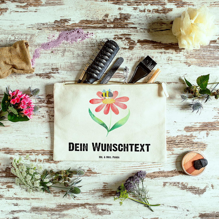 Mr. & Mrs. Panda Kulturbeutel personalisierbar Hummel Blume Grösse XL Grosse - Personalisierte Gesch