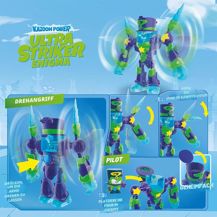Superthings Ultra Striker Enigma Roboter Ultra Striker von Enigma aus der TV-Serie SuperThings Kazoo