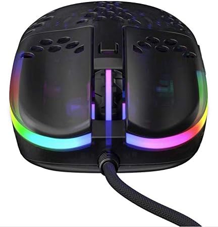 Xtrfy MZ1, Ultraleichte Kabelgebundene Gaming-Maus, Pixart 3389 Sensor, Einzigartige Form für Optima