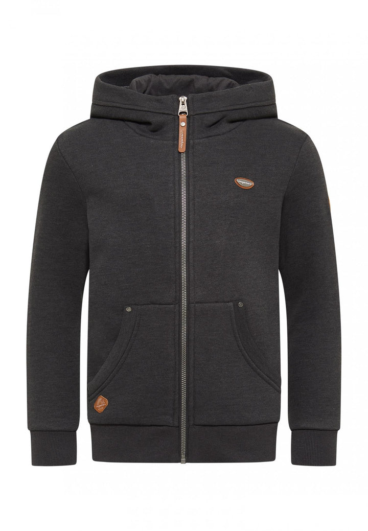 Ragwear Nesie Zip Mädchen Sweatjacke Sweatshirt mit Kapuze Übergangsjacke Jacke Cardigan Strickjacke