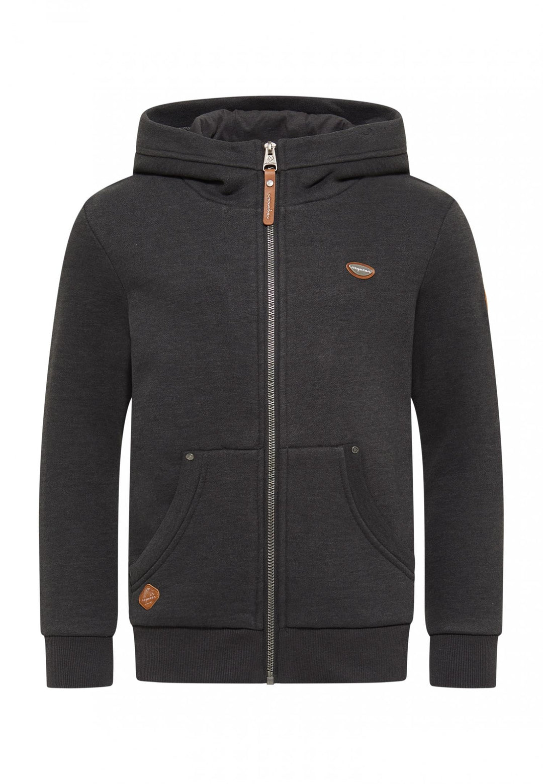 Ragwear Nesie Zip Mädchen Sweatjacke Sweatshirt mit Kapuze Übergangsjacke Jacke Cardigan Strickjacke