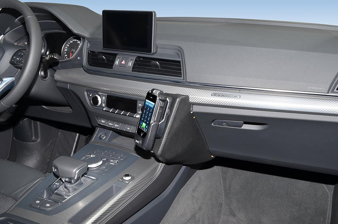 KUDA Handyhalterung passend für Audi Q5 ab 2016 - Telefonkonsole für Smartphones, Handys, Navi und m