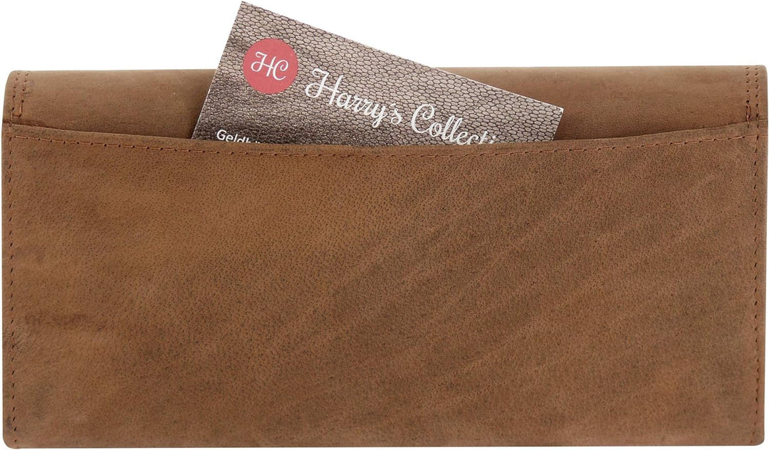 Harrys-Collection Vintage Bedienungsbörse, Farben:Cognac, Cognac
