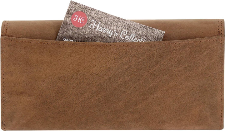 Harrys-Collection Vintage Bedienungsbörse, Farben:Cognac, Cognac
