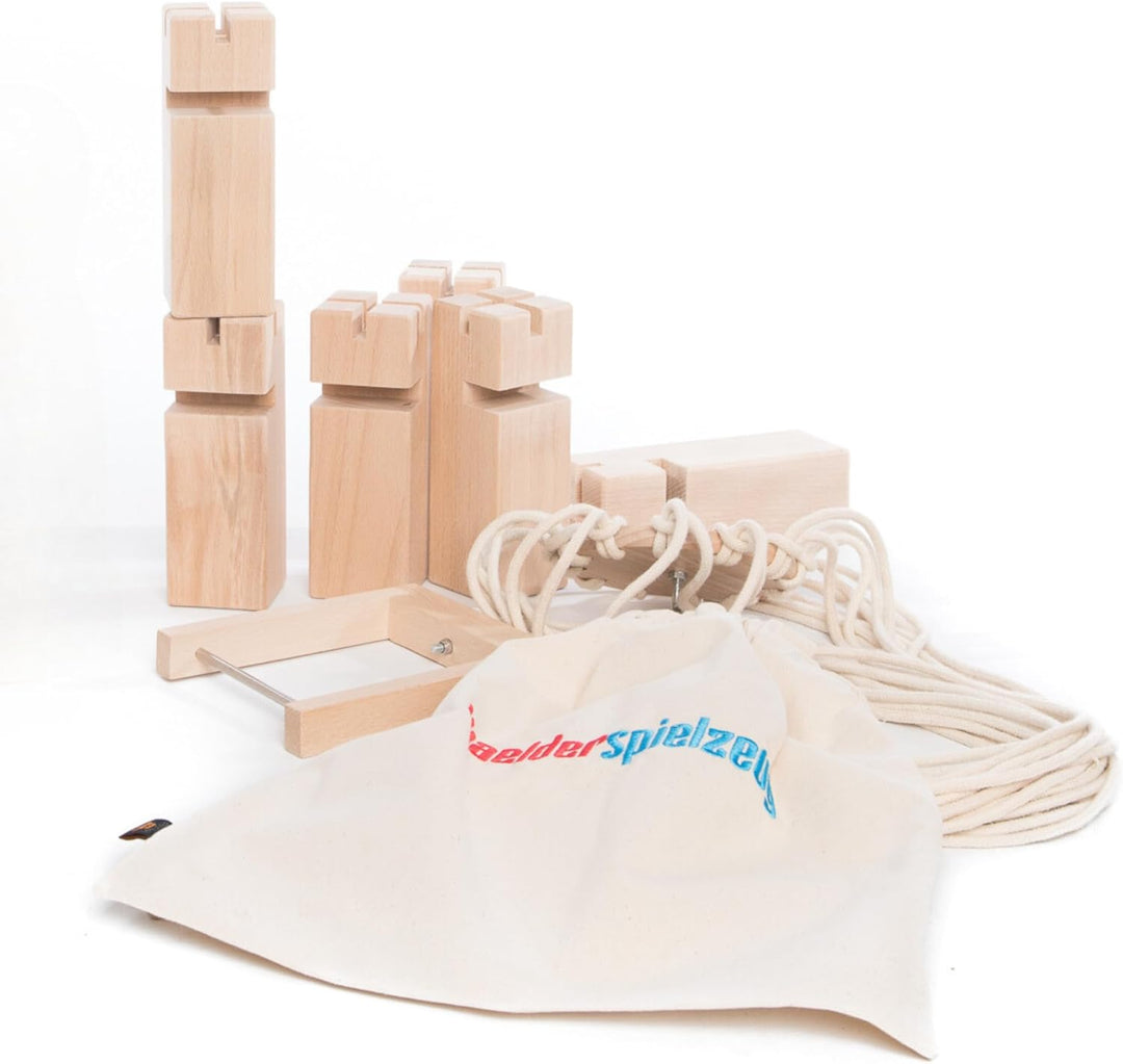waelderspielzeug Fröbelturm - Teamspiel für Erwachsene und Kinder ab 8 Jahren - das Original aus hei