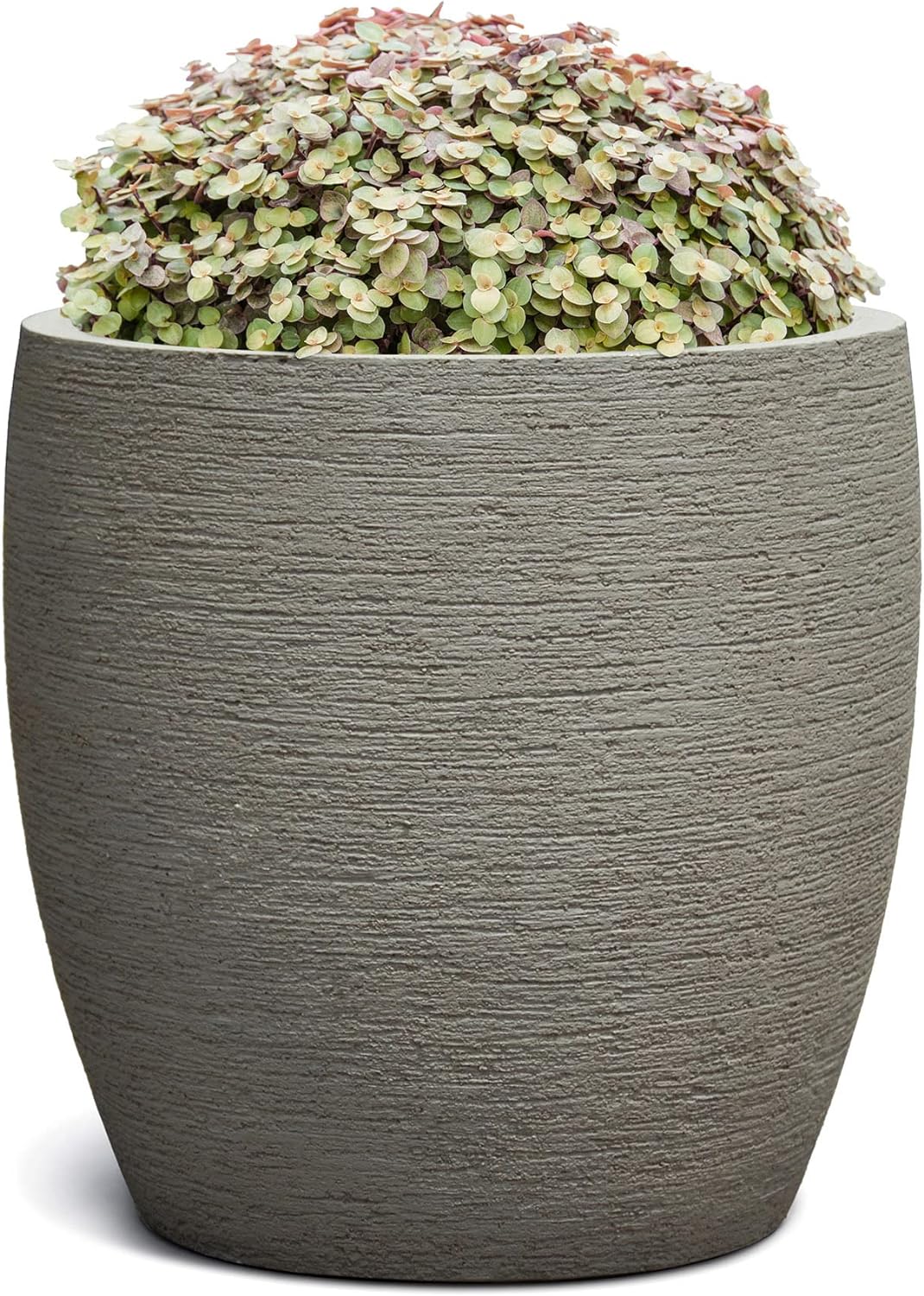 ESCHBACH® Pflanzkübel VASE 50 Macchiato Grau Rund * 45,5 x 45,5 x 45,5 cm * 10 Jahre Garantie 45,5x4