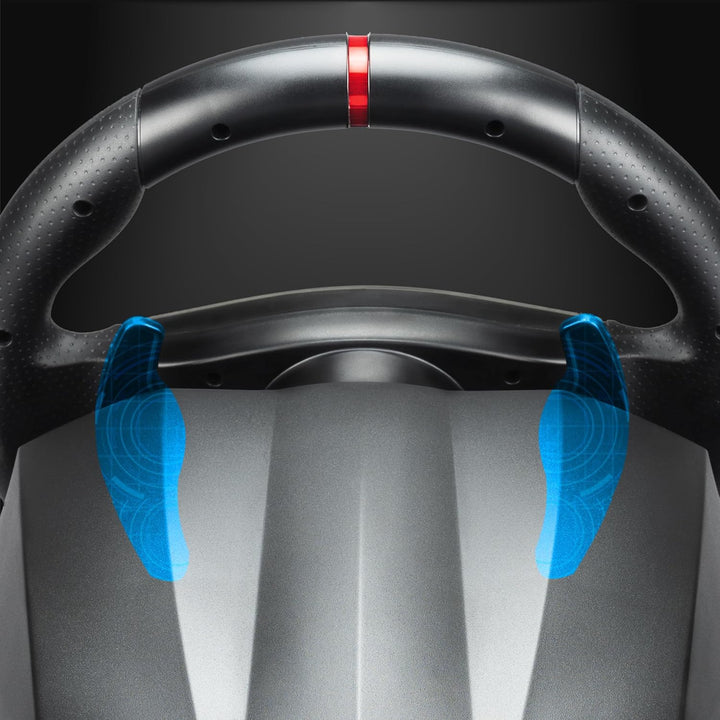 Subsonic- Gs850-X Rennlenkrad mit manuellem Schalthebel, 3 Pedalen, Schaltwippen für Xbox Series X/S