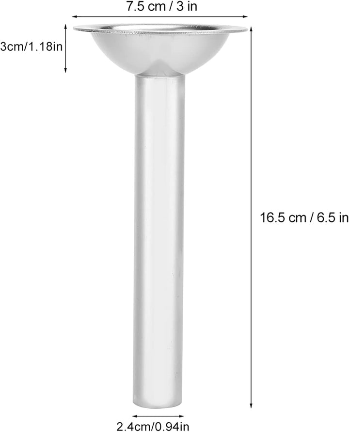 Wurstfüller, Wurstfüllrohre Aus Edelstahl, Durchmesser 24 Mm, Manuelle Wurstfülltrichter, Wurstfülle