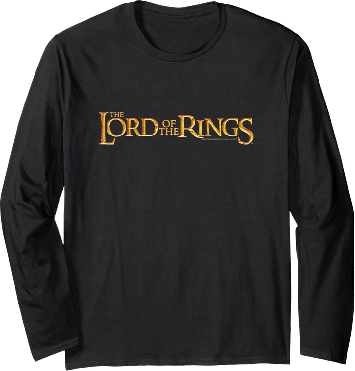 Lord of the Rings Logo Langarmshirt